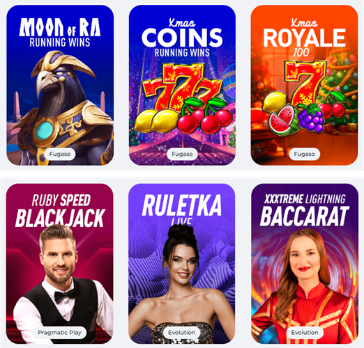 Ассортимент игр в Slott Casino